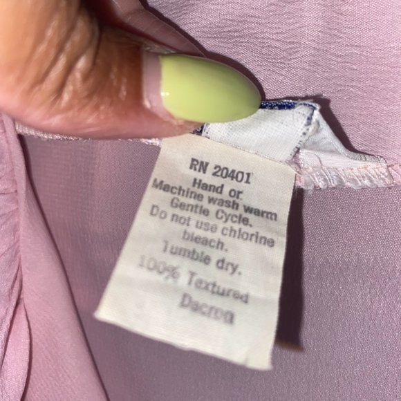 📦SOLD📦 VTG Ruffle Blouse - Picture 9 of 10